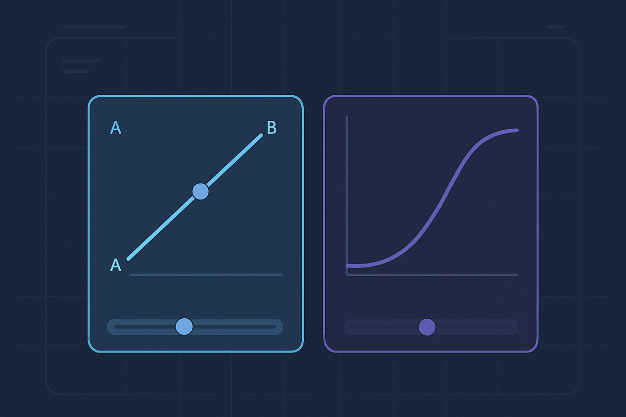Lerp vs Easing